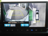 後退出庫サポート・マルチビューカメラシステム装備☆上から見下ろしたような映像です♪
