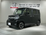全国納車可 第三者機関証明書付 最長5年保証 ワンオ-ナ- ナビVXU-195NBi TV Rカメラ CD録音 BTオ-ディオ DVD ETC装備のN-BOXカスタム GLターボホンダセンシング入庫!