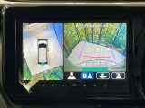 【全方位モニター用カメラ】専用のカメラにより、上から見下ろしたような視点で360度クルマの周囲を確認することができます☆死角部分も確認しやすく、狭い場所での切り返しや駐車もスムーズに行えます。