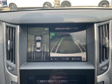 アラウンドビュ-モニタ-装備。上から見下ろすように見える画像で車庫入れ時も楽チンです!見えずらい死角もある程度カバ-出来るので安心です♪