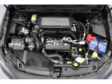 エンジンルームもクリーニング済みです 水平対向エンジン。SUBARUが理想のパワーユニットとして長年にわたり磨き続けているBOXERエンジン。軽量コンパクトで低重心