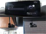 純正前後撮影ドライブレコーダー装備で録画した映像をセンターディスプレイで確認可能です☆もしもの際も証拠を録画☆
