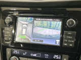 【アラウンドビューモニター】専用のカメラにより、上から見下ろしたような視点で360度クルマの周囲を確認することができます☆死角部分も確認しやすく、狭い場所での切り返しや駐車もスムーズに行えます。