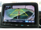 バックカメラを搭載しておりガイドラインも表示されますので車庫入れも安心ですね♪