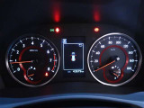 視認性に優れたメーターパネルです。