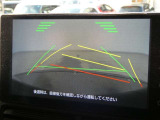 駐車も安心のバックモニターです。