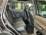 リアシートも広々としていて、座りやすいです。