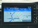 ■ナビはルート案内はもちろんですが、Bluetooth接続にも対応していますので、スマホの中の音楽を手軽に楽しむこともできます。