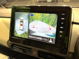 【アラウンドビューモニター】専用のカメラにより、上から見下ろしたような視点で360度クルマの周囲を確認することができます☆死角部分も確認しやすく、狭い場所での切り返しや駐車もスムーズに行えます。