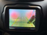 ガイドライン付きバックカメラです、車庫入れもばっちりですね!