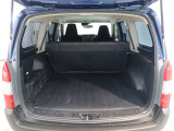 広々としたラゲージスペースを備えています。大きなものや長さのある荷物もしっかりと積み込めます。