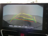 駐車も安心のバックモニターです。