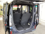 リアシートがあっても、しっかり荷物を積む事ができます。