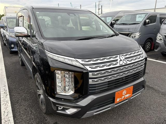 デリカD:5 2.2 P 4WD 禁煙車 後席モニター 純正9インチナビ