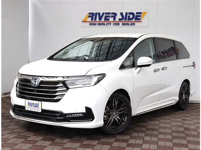 オデッセイ 2.0 e:HEV アブソルート EX 純正10型ナビ フルセグ ブルートゥース 全