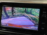 【バックカメラ】駐車時に後方がリアルタイム映像で確認できます。大型商業施設や立体駐車場での駐車時や、夜間のバック時に大活躍!運転スキルに関わらず、今や必須となった装備のひとつです!