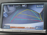 バックガイドモニターで、後方を確認しながら安心して駐車することができます。運転初心者も熟練者も必須の機能ですよ!