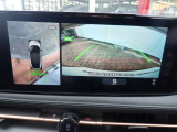 まるでお車を真上から見下ろしたかのような映像をナビに映し出してくれますので狭い駐車場でも周囲を確認する事が出来ますので非常に安心です♪
