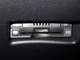 ETC車載器付きです。高速道路の料金所もスムーズに通過できます。