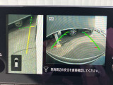 アラウンドビューモニターは4方のカメラで真上から車を見たようにモニターで確認ができる日産の自慢の装備です。是非実際の車で体感してみてください。