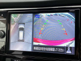 インテリジェント アラウンドビューモニター(移動物 検知機能付)空から見下ろしているかのような映像をディスプレイに映し出し、スムースな駐車をサポートします。