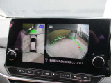 360度廻りを見渡せるアラウンドビューモニター搭載です。
