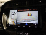 後方だけでなく全周囲を確認できるパノラミックビューモニターが付いているので、車庫入れが苦手という方も安心です♪
