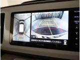 アラウンドビューモニターで車庫入れも楽々!!