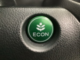★ECONスイッチ★ エコドライブを加速しよう!スイッチをONにすると、運転の仕方によるロスを抑え込み燃費をよくするようクルマが頑張ります(*^ー^*)燃費向上にチャレンジ♪