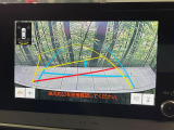 【バックカメラ】駐車時に後方がリアルタイム映像で確認できます。大型商業施設や立体駐車場での駐車時や、夜間のバック時に大活躍!運転スキルに関わらず、今や必須となった装備のひとつです!