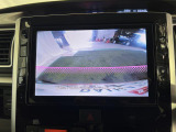 見えづらい車体後方部を映像で映し出してしっかりサポート!難しいバック駐車も安心です♪