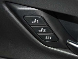 運転席のパワーシートは2名様分までメモリー機能付きです。