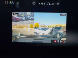 純正前後ドライブレコーダー装備しております!ナビゲーション画面で映像確認が可能です。