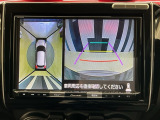 全周囲カメラ付きで広範囲の確認が出来ます!スムーズな駐車・車庫入れをサポートいたします!