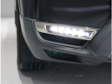 フォグライトもLEDライトで、夜間運転時・雨天時・濃霧時と視界の確保を補助してくれます!