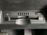 ETCはビルトインタイプになります。クルマ本体のパネルに埋め込むような形になりますので、スッキリとした室内になりますね!