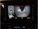 パノラマビューです。全周囲確認できるので、駐車時などに便利です♪