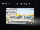 日産純正前後ドライブレコーダーです。ナビ画面で確認できます。