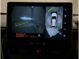 パノラマビューです。全周囲確認できるので、駐車時などに便利です♪