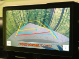 【バックカメラ】駐車時に後方がリアルタイム映像で確認できます。大型商業施設や立体駐車場での駐車時や、夜間のバック時に大活躍!運転スキルに関わらず、今や必須となった装備のひとつです!