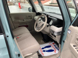 全車消毒済み。納車時にはもう一度キレイにいたしますので安心してお乗りいただけます。♪フロントベンチシートで助手席への移動もラクラク!!