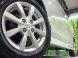 【純正14インチアルミホイール】外観にマッチした純正アルミホイールを装着しております。各種社外アルミホイールや、スタッドレスタイヤも取扱いしております。是非ご相談ください♪