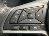 ステアリングスイッチ搭載!ハンドルひとつで手を離さなくても運転中視線をそらさなくても操作が出来て便利です♪