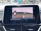 リアビューカメラを装備、狭い駐車場も安心です。