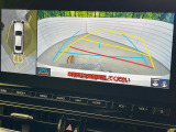 【パノラミックビューモニター】専用のカメラにより、上から見下ろしたような視点で360度クルマの周囲を確認することができます☆死角部分も確認しやすく、狭い場所での切り返しや駐車もスムーズに行えます。