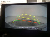 駐車も安心のバックモニターです。