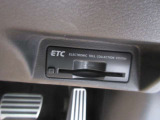 【ETC】ここにETC付いてあります〈〉運転席右下〉!!高速道路の料金所もスイスイ♪