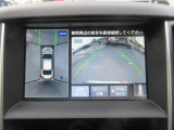 【全周囲カメラ】上が丸見え!! 駐車時に周りの様子が見えます。駐車時も安心ですよ!!