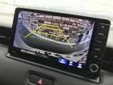 リアカメラがついているので、駐車や後進の際にとても便利です♪