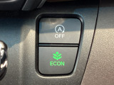 ★ECONスイッチ★ エコドライブを加速しよう!スイッチをONにすると、運転の仕方によるロスを抑え込み燃費をよくするようクルマが頑張ります(*^ー^*)燃費向上にチャレンジ♪